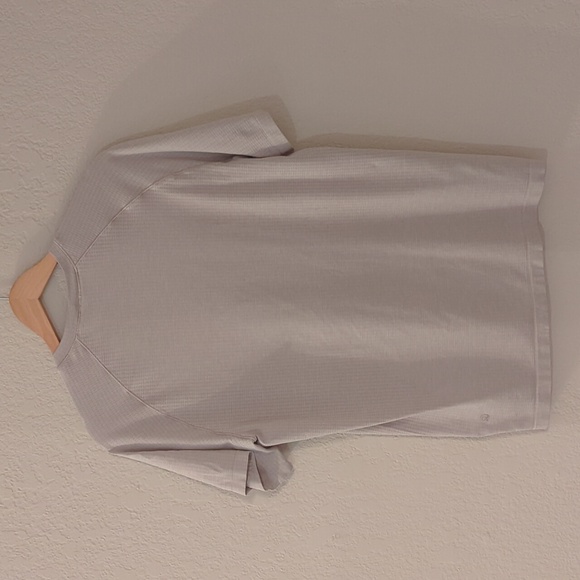 Lululemon - M - Metal Vent Tech Short-Sleeve Shirt - Raw Linen/White - Picture 2 of 4